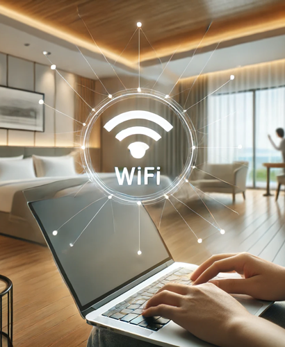 Hotel com Wifi, Wifi para seu trabalho ou estudo, garantimos a conectividadebon